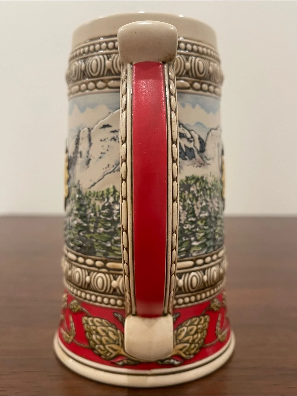 Vintage Coors Beer Stein Holiday Edition 1988